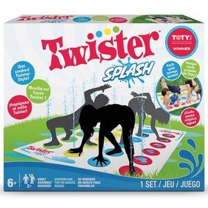 Hasbro Twister Splash Classic Game – Summer Water Toys for Kids Outdoors Pool